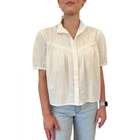 TAYLOR TILLMAN Tops - NEW TAYLOR TILLMAN clara top in white